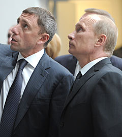Vladimir Kogan and Vladimir Putin